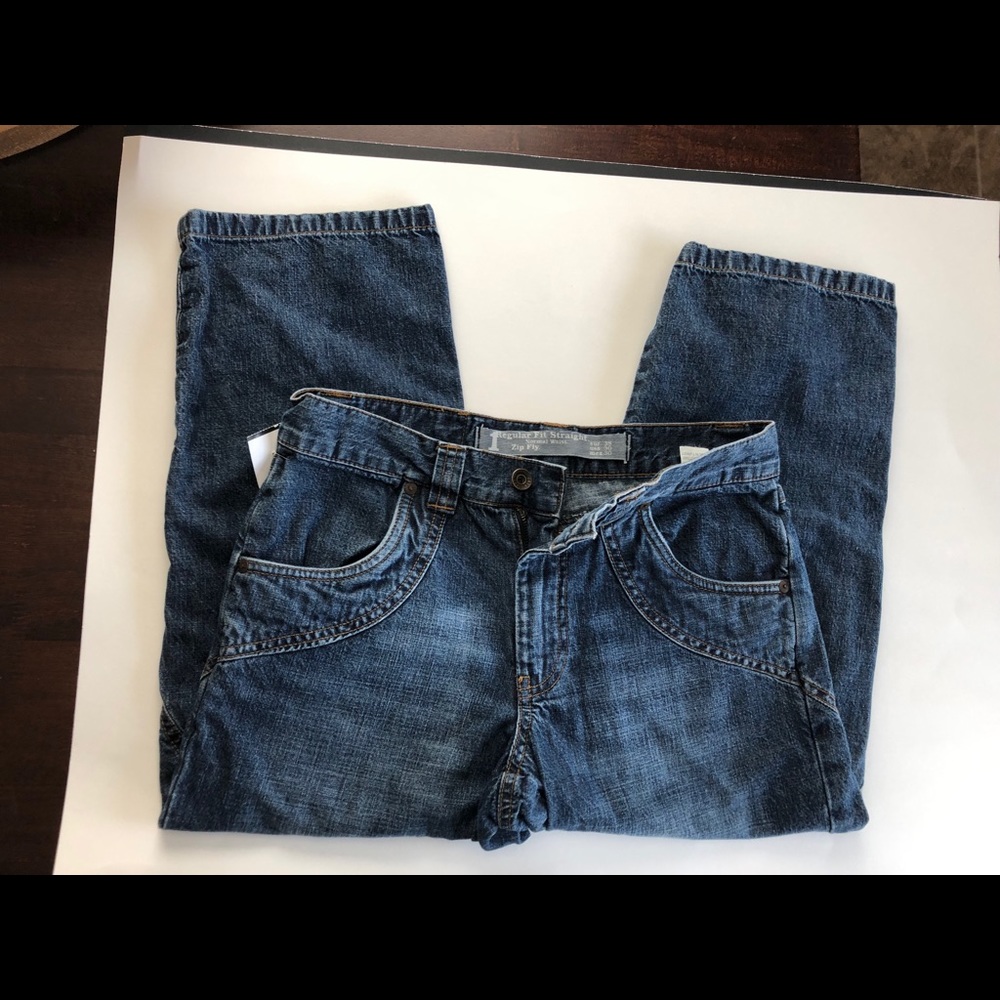 Zara - crop, wide leg, jeans